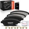 Frankberg Set di pastiglie dei freni incl. 4x Pastiglie dei Freni Anteriore Compatibile con Mokka/Mokka X J13 Astra J Caravan P10 Zafira Tourer C P12 Astra J GTC Astra J P10 Replace# 1605263