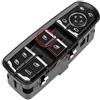 TYTYASS Interruttore Di Controllo Della Finestra Per Cayenne 2010-2016 Per Macan 2014-2018 Interruttore Alzacristalli Elettrico Coperchio Pulsante Auto Lato Conducente Principale(NO.1 Button)