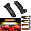 Car Passion Indicatore di direzione Freccia Specchietto laterale LED Compatibile con Ford Focus MK4 dal 2019 Luce Dinamico Progressivo Fumè Nero Side Marker Dynamic (Ford Focus MK4 2019)
