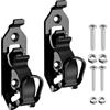 Generico 2er Set Schaufelhalterung für Dachträger | Schwere Metall-Halterung für Schaufel, & Werkzeug | Offroad Zubehör für LKW, SUV & Pickup | Schnellverschluss-Spatenhalter zur Wandmontage