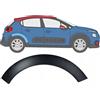 EasyParts Modanatura laterale parafango posteriore per Citroen C3 2016- / Destra