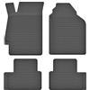 Mobil-Fan Set di tappetini in gomma per Fiat Punto I (1993 - 1999) / Punto II (1999 - 2010) - bordo alto 15 mm