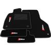 Somer Car Kit Tappetini Auto compatibili con Audi TT Mk3 (8S) 2014-2025 | Set Tappeti in Moquette, ricamo ☐Edition, Tappeto auto su misura