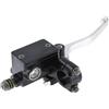 BKEAKBHRU 22 MILLIMETRI M8/M10 Moto Superiore Anteriore Freno Frizione Cilindro Maestro Pompa CNC Leva Del Serbatoio Sinistra Destra Fit, Compatibile For Honda,(10mm Mirror Right)