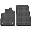Mobil-Fan Set di 2 tappetini in gomma anteriori per Ford Fiesta MK7 VII (2016 - 2023) / Puma (dal 2019) - su misura