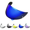Generico Visiera compatibile casco HJC C10 E C71 pinlock ready hj-34p (Blu)