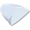 PSLER Cofano Carenatura Coperchio Carena Posteriore Per Kawasaki Ninja ZX6R 2003-2004 Z750 Z1000 2003-2006 (Bianco)