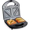 GreenChef Electric Macchina per Sandwich, Piastre in Ceramica Sana Antiaderente, Senza PFAS e BPA, Toastapane, Panini, Multifunzionale, Temperatura Controllata, Indicatore LED, Nero