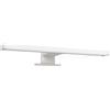 Lampada LED da Specchio 35cm 4W Grigio Chiaro Tripla Installazione Colore Bianco Caldo 3.000K