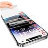 JUVENPROTO 3 Pezzi per Oppo Reno8 Pro 5G TPU Pellicola Protettiva Idrogel,Pellicola Protettiva TPU per Trasparente HD Morbida Display ID Impronte Digitali(Non Vetro Temperato)