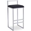 Menzzo Drakkar Poltrona, Nero, L35 x P35 x H80 cm