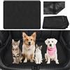 BXUUXA Boot Sill Protector Boot Repellent and Scratch-Resistant Telo Bagagliaio Auto per Cani Impermeabile 105x80cm Tappetino Bagagliaio Auto per Animali Domestici Proteggi Bagagliaio Auto Lavabile