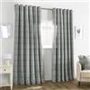 OHS Tende oscuranti con occhielli, in tessuto a quadri, morbide, per soggiorno, camera da letto, ufficio, tende decorative moderne, extra larghe, per l'inverno, 228,6 x 228,6 cm