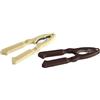 Fackelmann 48324 Schiaccianoci in Alluminio, 18 cm, Marrone/Crema