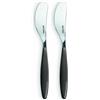 Guzzini Spalmino Burro Feeling, Grigio, 16 cm (Confezione da 2)