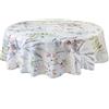 Benson Mills Tovaglia in tessuto a prova di fuoriuscite, per interni ed esterni, per tavoli rotondi, tovaglia per picnic/patio (178 cm rotonda, Botanica)