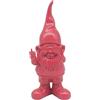L & P Home & Gifts Lesser & Pavey, statuette rosa di gnomi che si comportano male, per decorare la casa, ornamenti ideali come regalo di amicizia per donne e uomini, grazioso centrotavola e accessori per il soggiorno