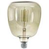 EGLO LED E27 dimmerabile, Lampadina Vintage Fumè MID SIZE Ø 14 cm, Lampada