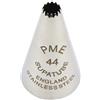 PME Supatube - Bocchetta Decorativa Professionale, Effetto Corda Grande n. 44