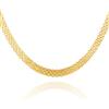OROVI Collana Donna Argento 925 placcata oro 18kt Collana 40 cm, estendibile fino a 45 cm, Made in Italy, gioiello anallergico confezionato in un elegante astuccio portagioie