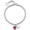 S'Agapõ Bracciale Donna in Acciaio e Cristalli con Simbolo Cuore | Collezione Lucky Light - SKT62