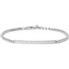 Mabina Gioielli - Bracciale Uomo - Bracciale uomo in argento con zirconi bianchi - 533830