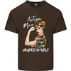 Gildan Mamma Autistica Maglietta In Cotone Uomo Unbreakable Autism ASD