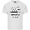 Gildan Maglietta Leggera In Cotone Da Uomo Torn Flag Brittany