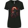 Gildan T-Shirt Donna Ampia Con Teschio Biker Moto Grim Reaper 6