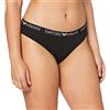 Emporio Armani Underwear Bi-Pack Brief Iconic Logoband, Biancheria Intima Donna, Bianco, M