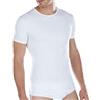 Sergio Tacchini, Set da 3 Magliette Intime Uomo in Cotone Elasticizzato Modello paricollo. Bianco Quarta