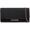 Love Moschino Borsa A Tracolla Matt Satin Stone JC4072PP1LLC1 Nero