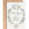 Greeting Cards for Everyone Biglietto Prima Comunione per Bambina o Bambino - Bomboniere Comunione con Porta Soldi, Biglietto di Auguri Religioso da Parte dei Genitori - EU 314