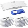 YOUNTHYE 10 Pezzi Targhette Magnetiche Pezzi Porta Badge Magnetico Portafoglio Magnetico Adatto A Giacche, Camicie E Uniformi