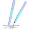 McNeill - Ghost Pen - Gradient - Penna stilografica cancellabile per scuola e uso quotidiano | Per destrimani e mancini | Inchiostro cancellabile termicamente ergonomico, ricaricabile (Gradient blue