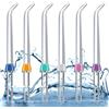 XHCTNB 6 Punte Ricambio Multicolore per Idropulsore, Compatibili con Waterpik, Ugelli di Ricambio per Irrigatore Orale, PC, Igiene Profonda Familiare, 6.8x6.8x10.6cm