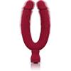 Wuhuarou Giocattolo sessuale a forma di U Consolatore per donne e coppie G- e stimolatore del clitorio anale con 10 modalità oftion ideale per l'uso da solo o in coppia