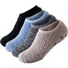 SKOLA Cozy Fuzzy - Calzini invernali da donna, 4/6 paia, calzini leggeri e grandi, colore kaki/grigio/nero/blu