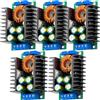AZDelivery AZ-Delivery Alimentatore XL4016 Convertitore buck step-down CC-CC compatibile con Arduino, set da 5 pezzi