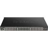 D-Link DGS 1250-52XMP - Switch - L3 Lite - Smart - 48 X 10/100/1000 (PoE)