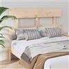 FUDUGEHMIOFWFJJ copritestiera 1 piazza e mezza,testiera contenitore,Testiera per Letto 144x3x81 cm in Legno Massello di PinoAdatto per letti singoli, letti matrimoniali, tutti i tipi di letto