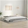 YUOTYRKTEJRSG Camera da Letto Completa Matrimoniale Con Giroletto Bianco 180x200 cm in Legno Massello di Pino - 6FT Super King - Per Camera da Letto, Soggiorno, Balcone