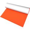 LUPATDY Feltro Adesivo Rotolo Arancione Scuro 40 x 220 cm, Feltro Autoadesivo Metro, spessore 2 mm, Feltrini per Sedie, Feltrini per Mobili Pesanti, Isolamento Acustico Auto e Protezione Pavimento