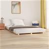 YUOTYRKTEJRSG letto ferro battuto,letto 160x200,struttura letto matrimoniale 160x200,Giroletto 135x190 cm Legno Massello di PinoAdatto per camera da letto, soggiorno, balcone