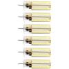 OEBUAFI 6 Pz G4 LED Lampadina 700LM 7 W 72 LED Illuminazione a 360 Gradi con Guscio in Silicone per Plafoniera Lampada da Parete Paesaggio Lampadario RV Yachts (luce bianca)