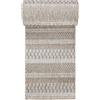 Mazovia Tappeto Cucina - Effetto Sisal Tappeti Cucina - Tappeto per Cucina, Ingresso, Salotto Pelo Corto - Certificato Oeko-Tex - Cura facile - In-& Outdoor - Beige Taupe 70 x 250 cm