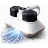 Somnïa Aspirapolvere a mano leggero, portatile e senza fili, anti acari, anti batteri, tecnologia ciclonica, filtro HEPA, 100 W, batteria ricaricabile, ideale per materasso, tende, divani