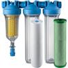 purway Crystal Group HYDRA BIG TRIO Scalemaster 1 - 20 pollici, filtro per l'acqua da pozzo ScaleArmor filtro per l'acqua domestica con cloro