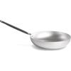 PARDINI - Padella in alluminio per cottura a gas, svasata alta da 24 cm, altezza 6.5 centimetri. Spessore 3 millimetri. Ideale per cottura al salto. Linea professionale.