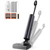 uwant D700 Pro Lavapavimenti Senza Filo Wet&Dry Aspirapolvere Lavapavimenti 3in1 Lava Aspira e Lavasciuga Pavimenti 180° Ultra Flat 12cm Pulizia Tri-Bordo Autopulizia AI 100° Asciugatura IR+Aria Calda
